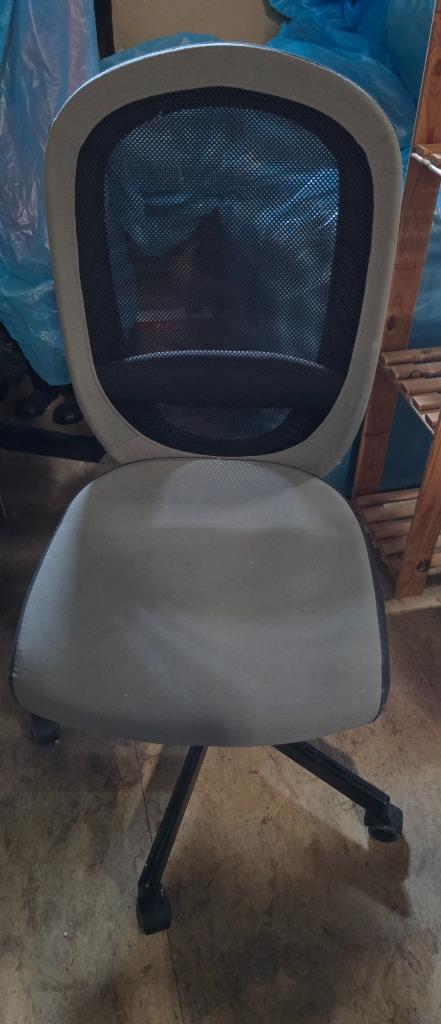 Chaise de bureau, Enlèvement, Comme neuf, Gris, Chaise de bureau