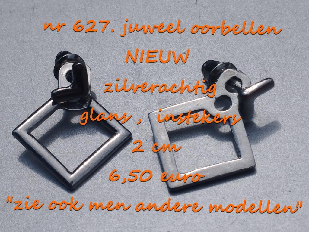 627. Juweel : oorbellen , NIEUW , verzending inbegrepen, Handtassen en Accessoires, Oorbellen, Nieuw, Knopjes of Stekers, Overige materialen