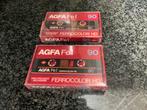 2 cassettebandjes  AGFA FE I. 90., Cd's en Dvd's, Cassettebandjes, Ophalen of Verzenden, Nieuw in verpakking, 2 t/m 25 bandjes