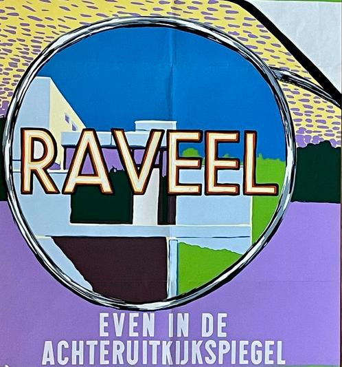 Raveel - Vintage Affiche Expo 1971 - Zeefdruk - Gebruikt, Antiek en Kunst, Kunst | Litho's en Zeefdrukken, Ophalen of Verzenden