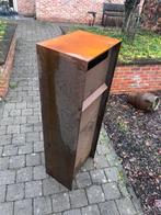 Pakketbrievenbus cortenstaal, Ophalen, Nieuw, Overige materialen, Staande brievenbus