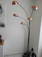 staanlamp brons/zwart, Huis en Inrichting, Lampen | Vloerlampen, Gebruikt, Ophalen