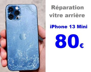 Remplacement vitre arrière iPhone 13 Mini pas cher Bruxelles