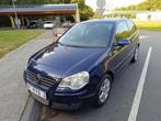 VW Polo 1.4 16 V 80 pk, Auto's, Volkswagen, Stof, Blauw, Handgeschakeld, Grijs