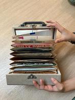 Koffertje met muziekplaten vinyl platen, Cd's en Dvd's, Ophalen, Gebruikt