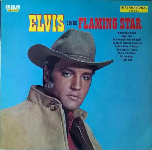 LP Elvis Presley – Elvis Sings Flaming Star, Cd's en Dvd's, Vinyl | Filmmuziek en Soundtracks, Zo goed als nieuw, 12 inch, Ophalen of Verzenden
