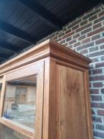 Teak vitrinekast/buffetkast GRATIS LEVERING, Ophalen, 150 tot 200 cm, Teakhout, Indonesia