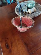 vintage rode mandje jaren 70, Hobby en Vrije tijd, Ophalen of Verzenden, Gebruikt