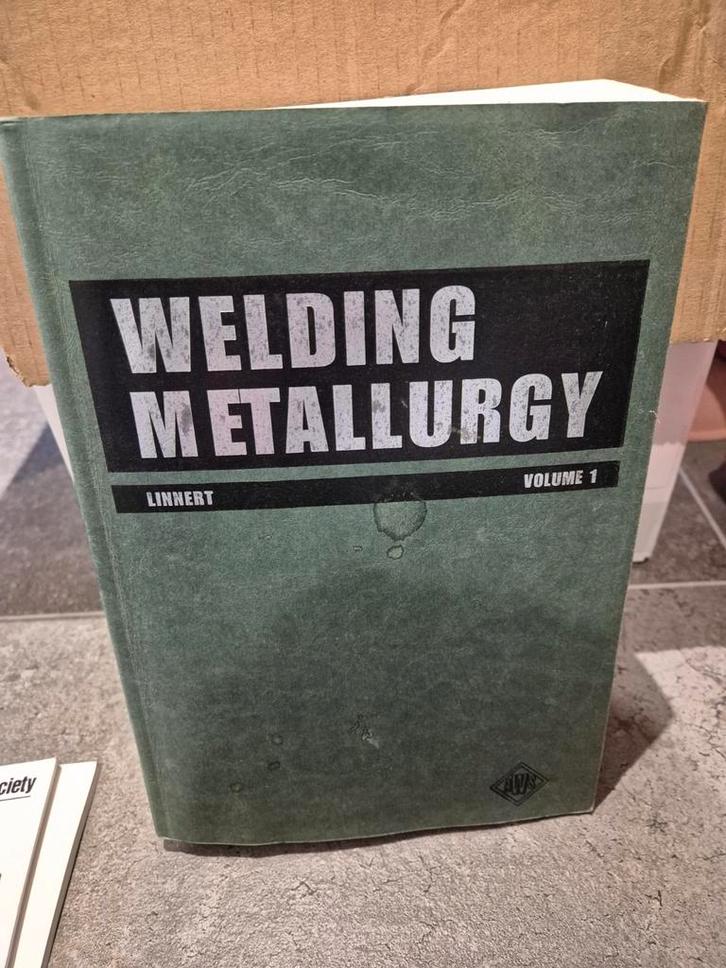 welding metallurgy/métallurgie du soudage + design(3 livres), Boeken, Techniek, Gelezen, Metaaltechniek