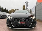 Audi A3 30TFSI 2021 090000km AUTOMAAT sportpakket vol opties, Auto's, Audi, Zwart, Leder, Bedrijf, 5 deurs