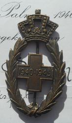 CROIX ROUGE DE BELGIQUE: PALMES 40/45 + COPIE DU DIPLOME, Verzenden, Overige soorten, Lintje, Medaille of Wings