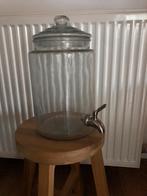 Glazen karaf met kraantje, Huis en Inrichting, Ophalen, Zo goed als nieuw