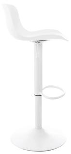 4 barkrukken volledig wit, Ophalen, Zo goed als nieuw