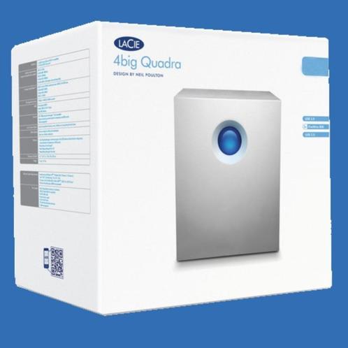 RAID Harde Schijf Unit LACIE 4Big Quadra 3V 12TB (incl. HD), Computers en Software, Harde schijven, Nieuw, Extern, HDD, Ophalen of Verzenden