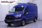 Ford Transit 2.2 TDCI 100 pk L2H2 Imperiaal met Trap, PDC V+, Auto's, Bestelwagens en Lichte vracht, Blauw, Bedrijf, Ford, 193 g/km