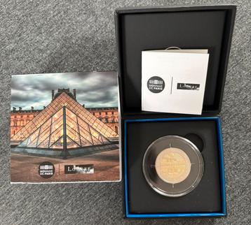 Bewijs BE 2€ Louvre Museum 2025 beschikbaar voor biedingen