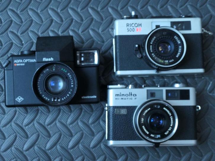 cameraset - voor onderdelen, Verzamelen, Foto-apparatuur en Filmapparatuur, Fototoestel, Ophalen of Verzenden