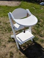 2 houten Treppy kinderstoelen, Ophalen, Gebruikt, Meegroeistoel, Gordel(s)