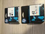 HP 62 originele zwarte inktcartridge + tri color, Nieuw, Cartridge, HP, Ophalen of Verzenden