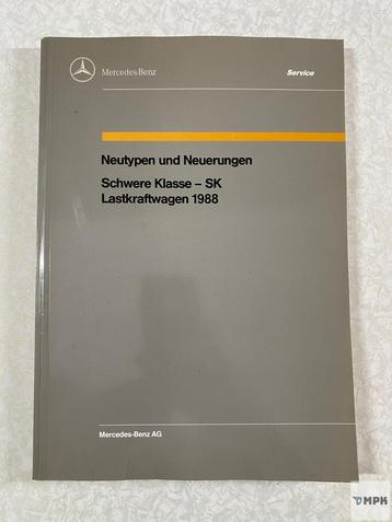 Mercedes-Benz Service SK LKW Handbuch 1988 Deutsch beschikbaar voor biedingen