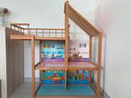 Houten barbiehuis / poppenhuis, Kinderen en Baby's, Ophalen, Gebruikt, Poppenhuis