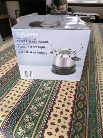 Fondue électrique neuve jamais utilisée beschikbaar voor biedingen