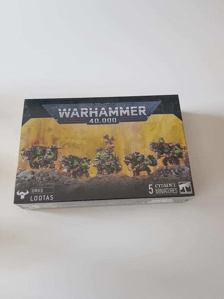 warhammer 40k orks lootas, sealed, Hobby en Vrije tijd, Wargaming, Nieuw, Warhammer, Figuurtje(s), Ophalen of Verzenden