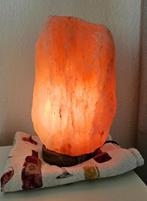 Lampe sel himalaya, Maison & Meubles, Lampes | Lampes de table, Enlèvement, Utilisé, Moins de 50 cm