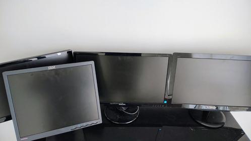 4 monitors voor 50euro, Computers en Software, Monitoren, Zo goed als nieuw, VGA, Ophalen of Verzenden