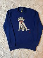 Ralph Lauren gebreide trui hond - 14-16 S, Blauw, Nieuw, Ophalen of Verzenden, Ralph Lauren