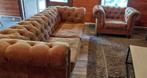 Chesterfield 3-zit en 1-zit. Worden ook apart verkocht, Huis en Inrichting, Zetels | Zetels, Ophalen, Gebruikt