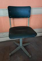 Chaise verte pivotante, Enlèvement