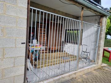 Clôture galvanisée, par exemple, pour fermer la niche, Enlèvement, Utilisé, 100 cm ou plus, Chenil chien