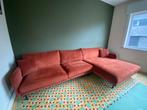 Hoeksalon roestkleurig, Huis en Inrichting, Zetels | Complete zithoeken, Ophalen, Zo goed als nieuw