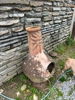 Jar sur socle en fer forgé, Jardin & Terrasse, Utilisé