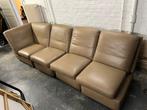 Modulair lederen sofa, Huis en Inrichting, Ophalen, Gebruikt, Leer