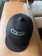 Bombe casque enfants velours noir équitation, Ophalen of Verzenden, Zo goed als nieuw, Kinderen, Cap