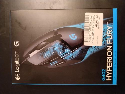 Logitech G402 Hyperion Fury, Computers en Software, Muizen, Gebruikt, Muis, Bedraad, Gaming muis, Ophalen