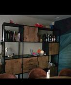 Kast 2 m op 2 m. Massief hout en staal, Huis en Inrichting, Ophalen