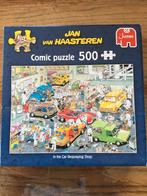 Puzzel Jumbo 500 Van Haasteren In the car respraying shop, Enlèvement ou Envoi, 500 à 1500 pièces, Utilisé, Puzzle