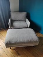 Sofa company fauteuil met poef, Ophalen, Zo goed als nieuw