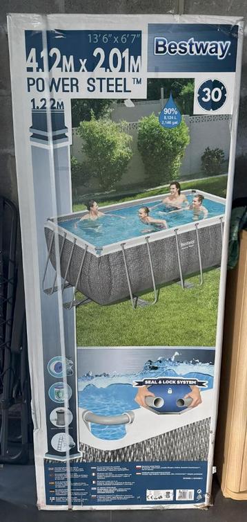 Piscine Tubulaire neuve garantie 2 ans, Neuf, Enlèvement, 80 à 120 cm, Rectangulaire