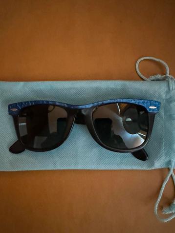 Vintage B&L Ray-ban Wayfarer BLUE Pearl street zonnebril W13