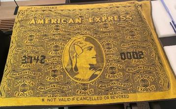 Badhanddoek AMEX Gold x 2 beschikbaar voor biedingen