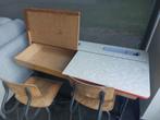 Oude schoolbank, Ophalen, Gebruikt, Bureau