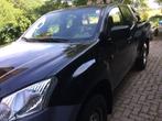 4X4 ISUZU D-MAX 2.5 DIESEL TWIN TURBO, Auto's, Stof, Zwart, 4 cilinders, 3000 kg