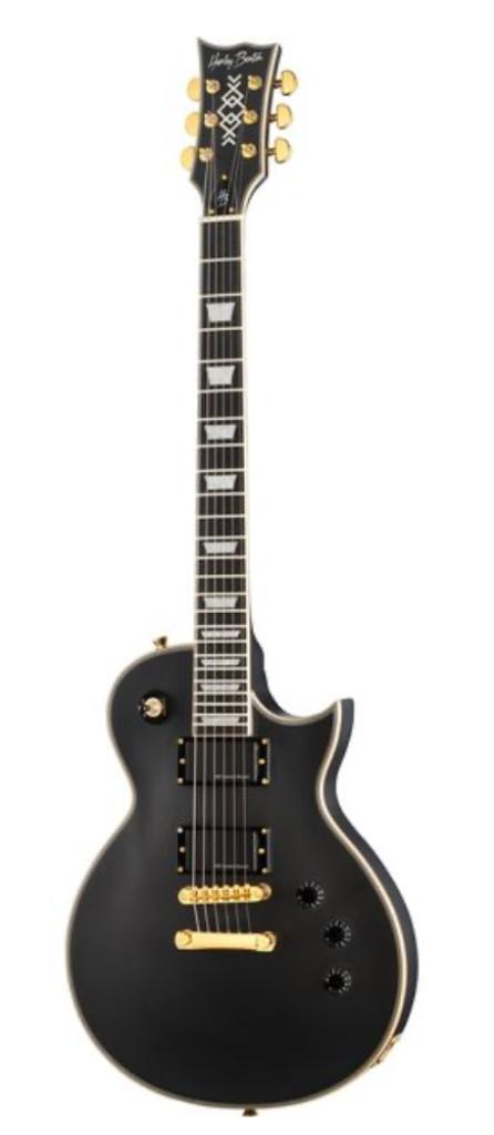 Harley Benton SC-1000 SBK Progressive Line, Muziek en Instrumenten, Snaarinstrumenten | Gitaren | Elektrisch, Gebruikt, Solid body
