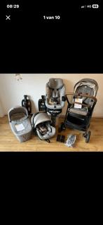 Kinderwagenset 4 in 1 +isofix +autostoel, Kinderen en Baby's, Ophalen, Gebruikt, Overige merken, Verstelbare rugleuning