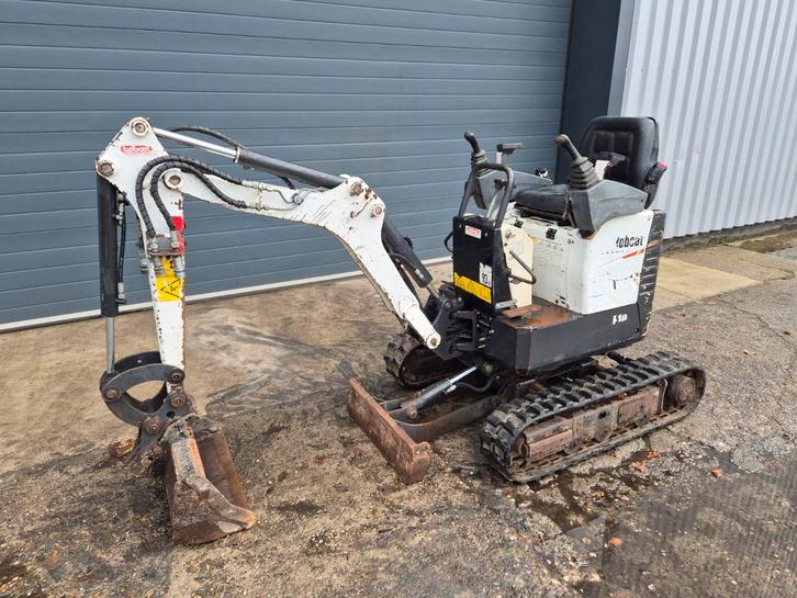 Bobcat E10 Minigraver Graafmachine, Zakelijke goederen, Machines en Bouw | Transport, Ophalen