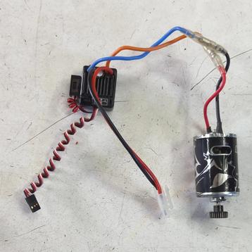 HPI 15t motorset waterproof ESC 2-3S Lipo (RS4 Sprint Tamiya, Échelle 1:10, Enlèvement ou Envoi, Pièce, Utilisé